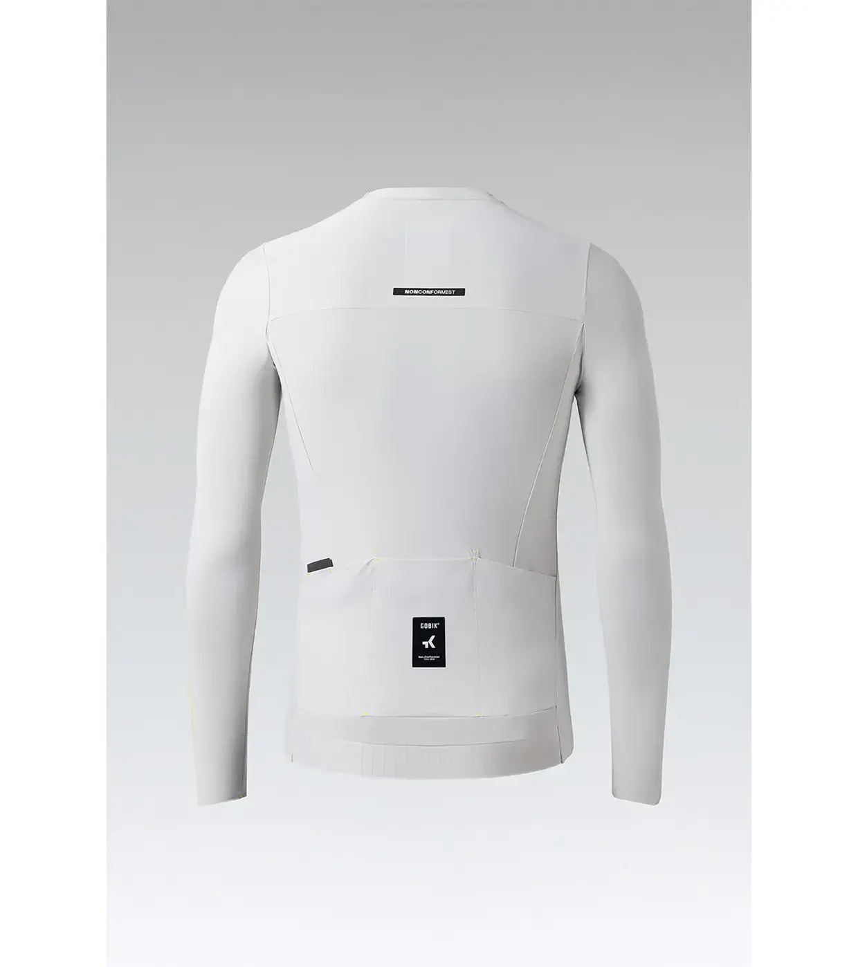 Gobik Avalon Fietsshirt Lange Mouwen Wit/Zwart