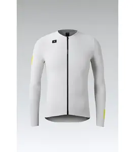 Gobik Avalon Fietsshirt Lange Mouwen Wit/Zwart