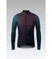 Gobik Hyder Fietsshirt Lange Mouwen Paars/Blauw Heren