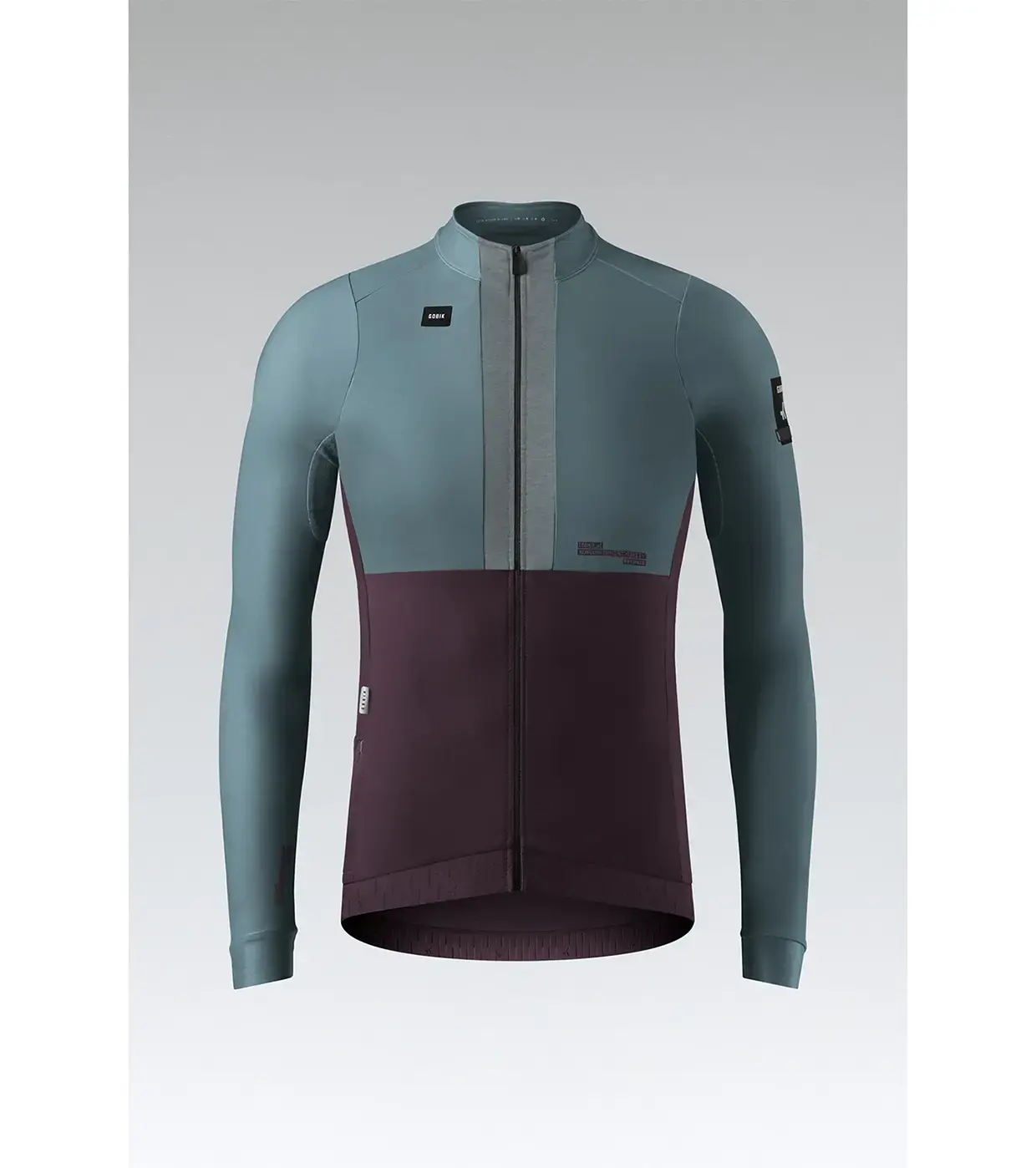 Gobik Hyder Blend Fietsshirt Lange Mouwen Blauw/Paars Heren