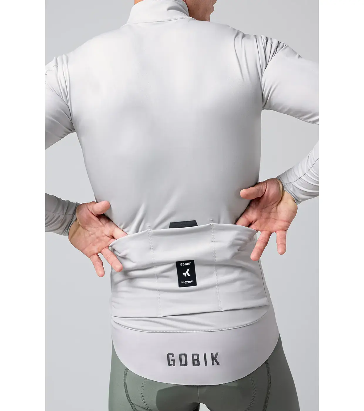 Gobik Envy 2.0 Fietsshirt Lange Mouwen Wit Heren