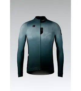 Gobik Hyder Fietsshirt Lange Mouwen Grijs/Zwart Heren