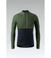 Gobik Hyder Blend Fietsshirt Lange Mouwen Groen/Zwart Heren