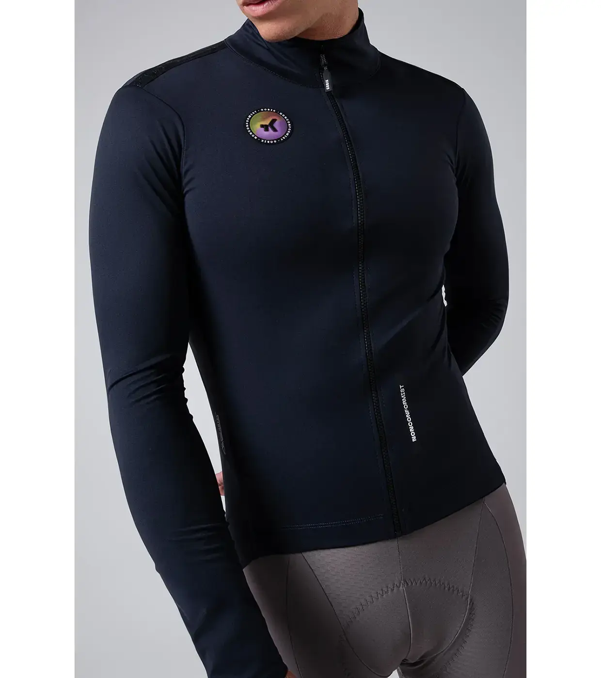 Gobik Envy 2.0 Fietsshirt Lange Mouwen Donkerblauw Heren