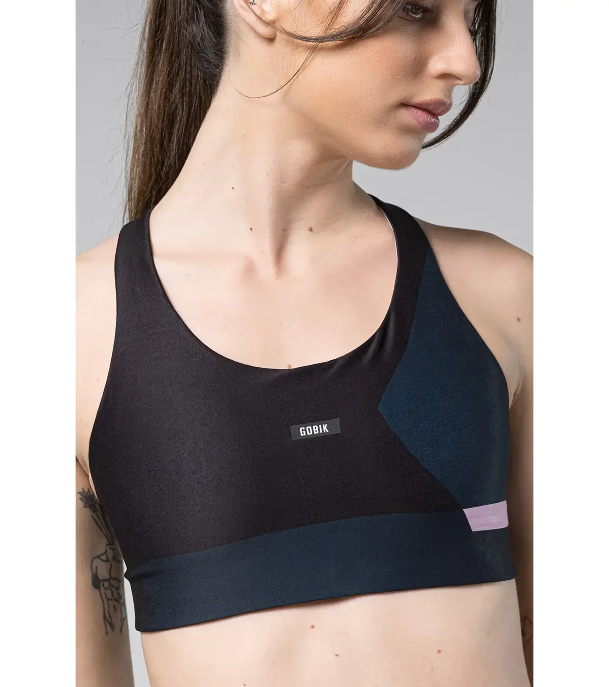 Gobik Core Sports Bra Zwart/Paars