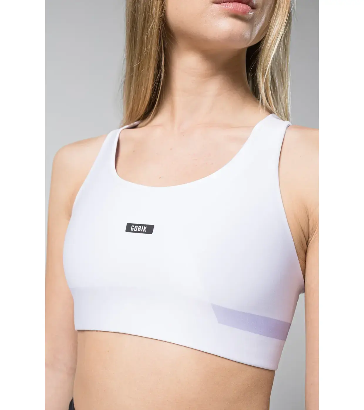 Gobik Core Sports Bra Wit/Paars