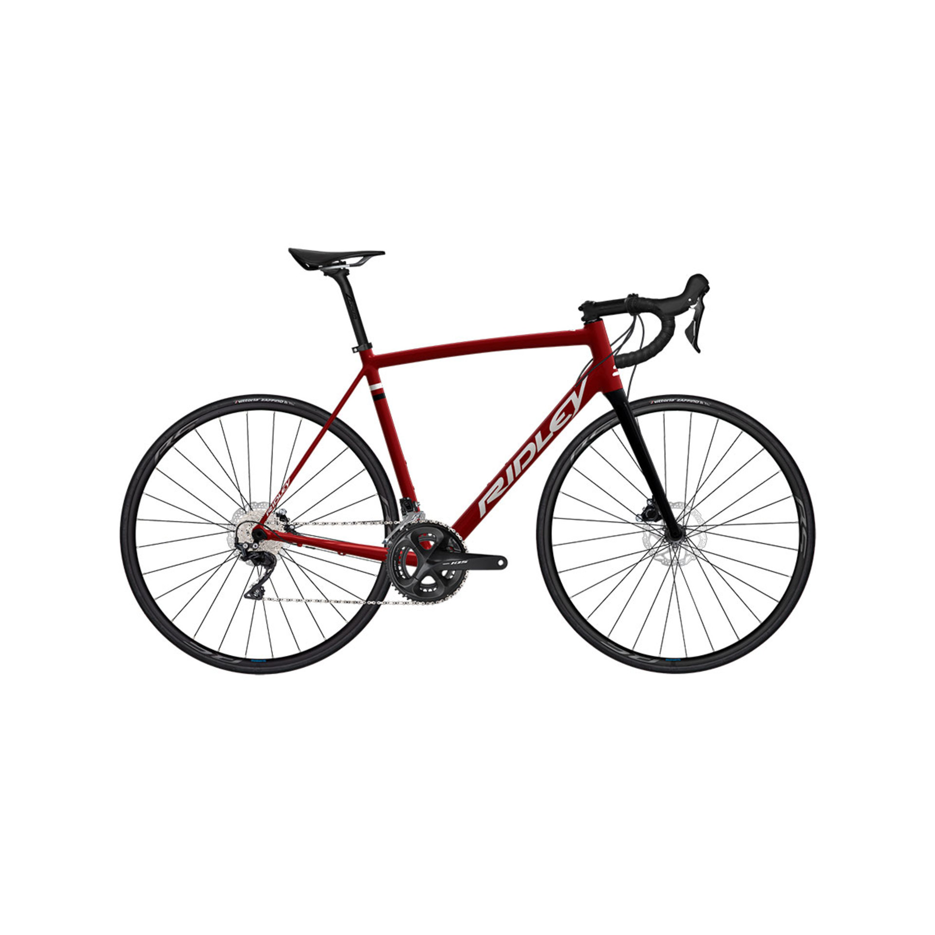 Ridley Fenix SLA Disc Allure Racefiets Bordeauxrood/Wit/Zwart