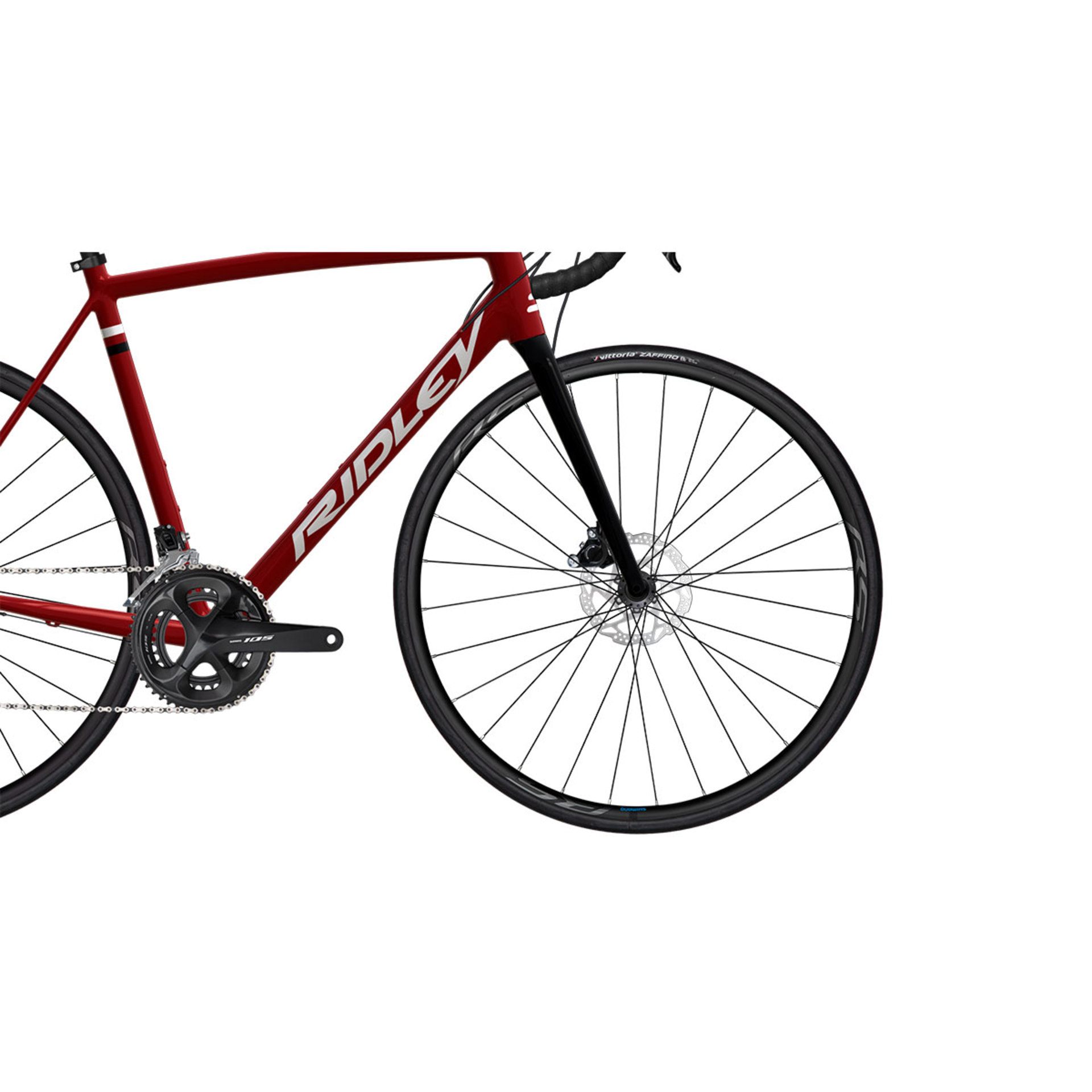 Ridley Fenix SLA Disc Allure Racefiets Bordeauxrood/Wit/Zwart