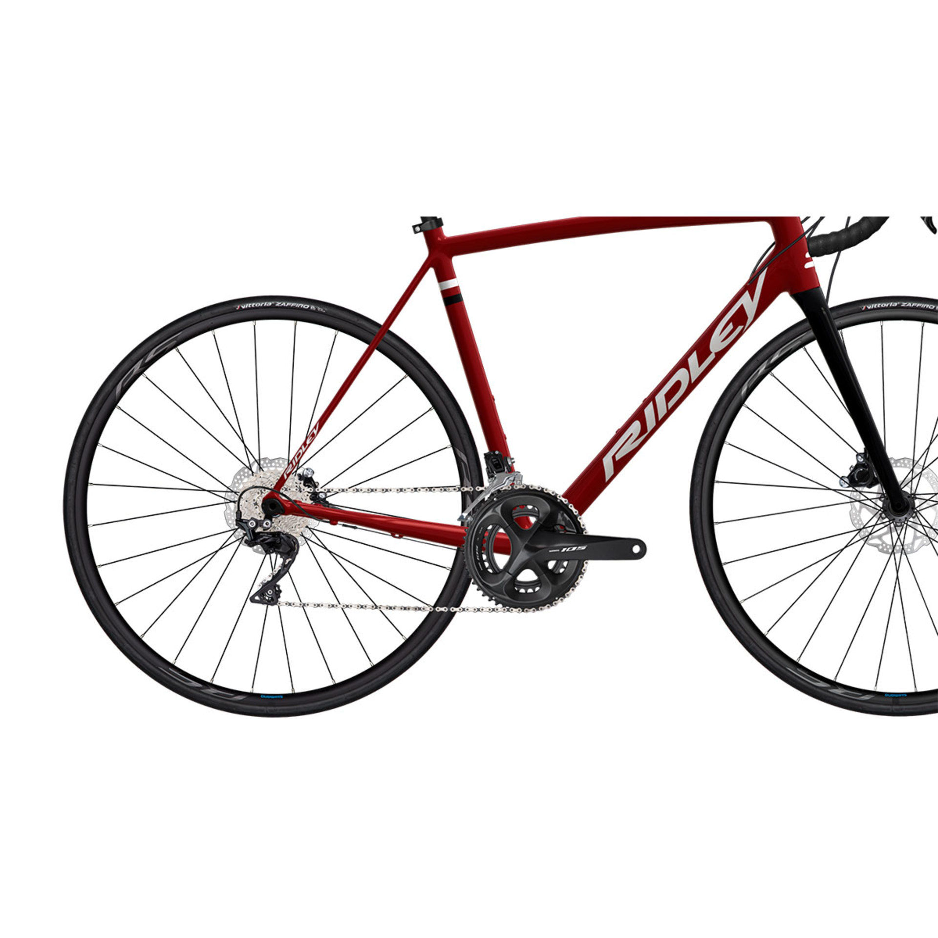 Ridley Fenix SLA Disc Allure Racefiets Bordeauxrood/Wit/Zwart