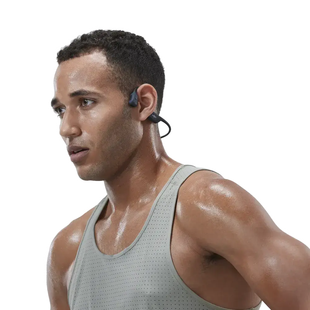 Shokz OpenRun Pro Open-ear Bone Conduction Koptelefoon Zwart