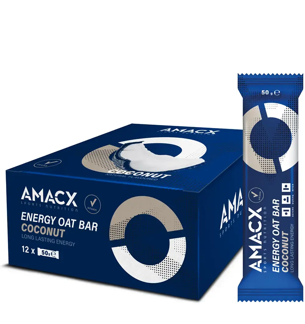 Amacx Energy Oat Sportrepen Kokosnoot 12 stuks