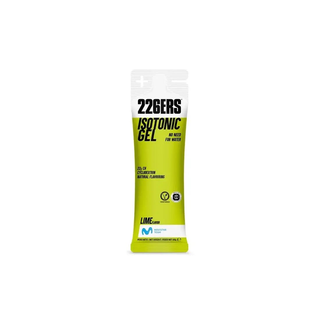 226ERS Isotonic Gel Limoen 24 stuks