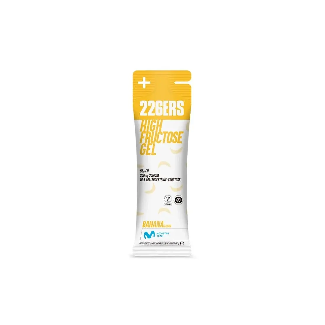 226ERS High Fructose Gel Banaan 24 stuks