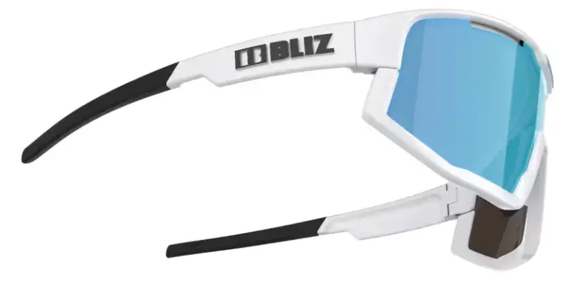 Bliz Fusion Small Sport Zonnebril Mat Wit met Blue Multi Lens