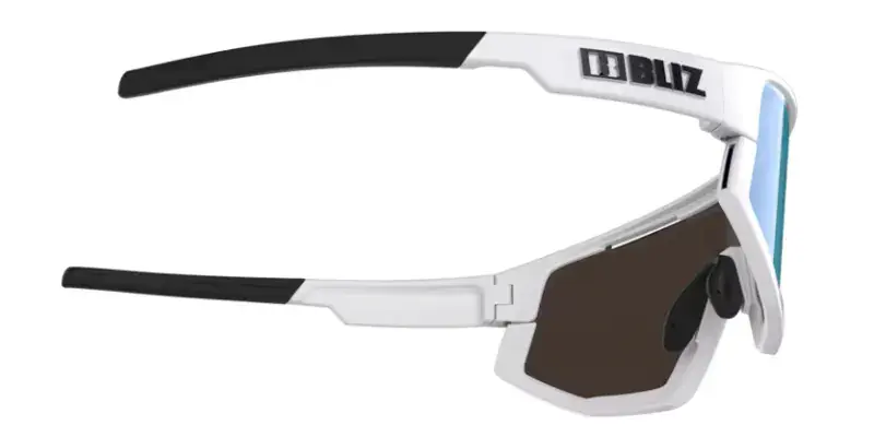 Bliz Fusion Small Sport Zonnebril Mat Wit met Blue Multi Lens