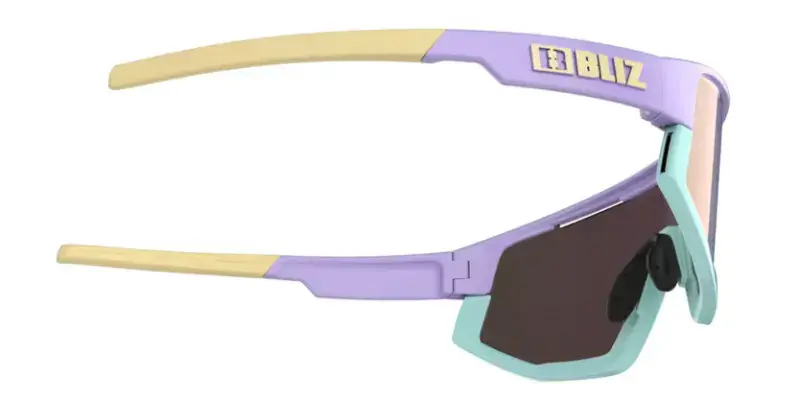 Bliz Fusion Small Sport Zonnebril Mat Pastel Paars met Blue Multi Lens