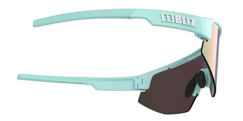 Bliz Matrix Small Sport Zonnebril Mat Groen met Roze Lens