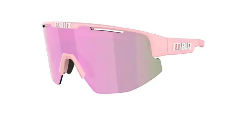 Bliz Matrix Small Sport Zonnebril Mat Roze met Roze Lens