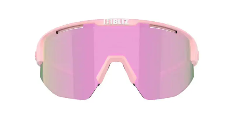 Bliz Matrix Small Sport Zonnebril Mat Roze met Roze Lens