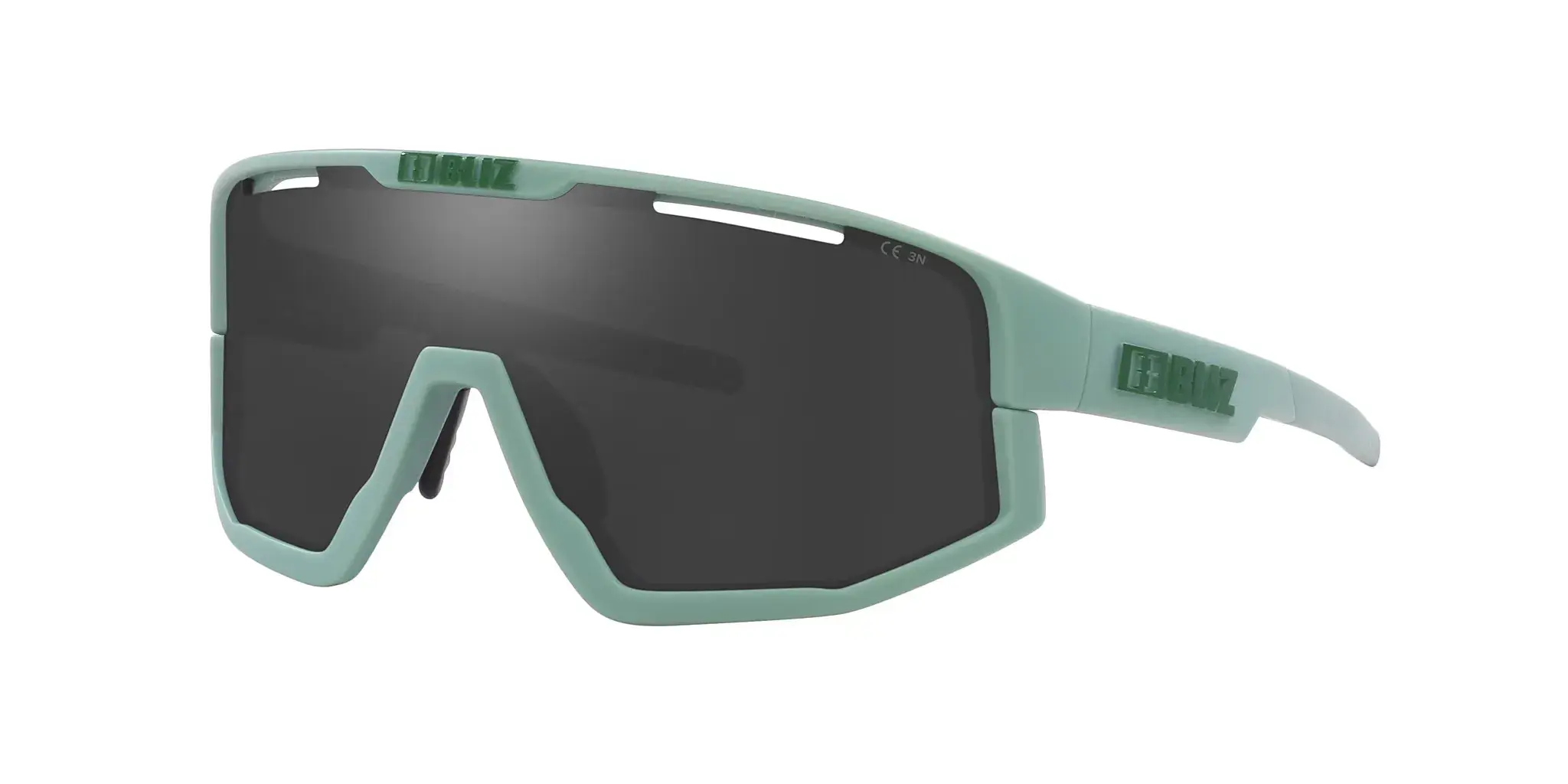 Bliz Fusion Sport Zonnebril Mat Groen met Smoke Lens