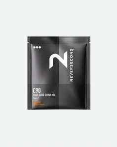Neversecond C90 High-Carb Mix Sportdrank Sinaasappel 8 x 94 gram