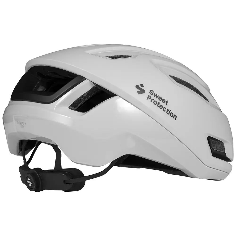 Sweet Protection Falconer 2Vi MIPS Race Fietshelm Wit/Grijs