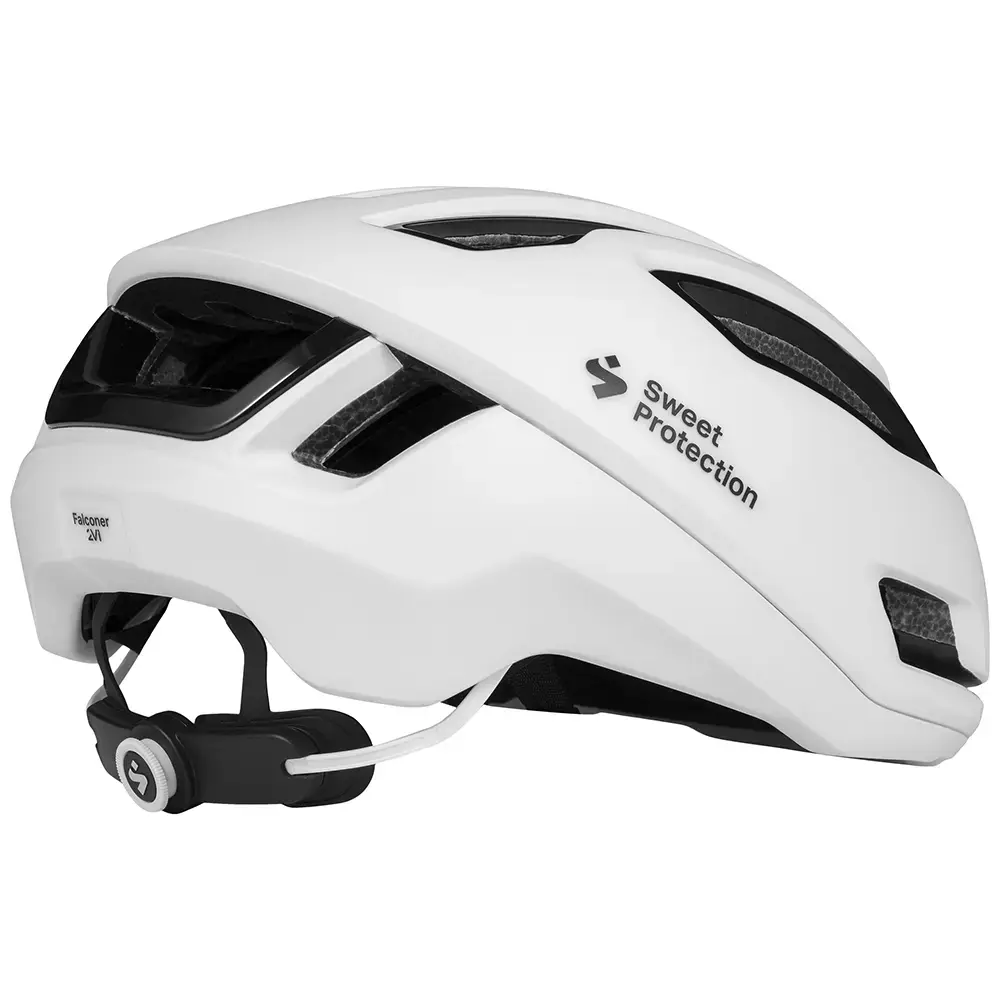 Sweet Protection Falconer 2Vi MIPS Race Fietshelm Wit