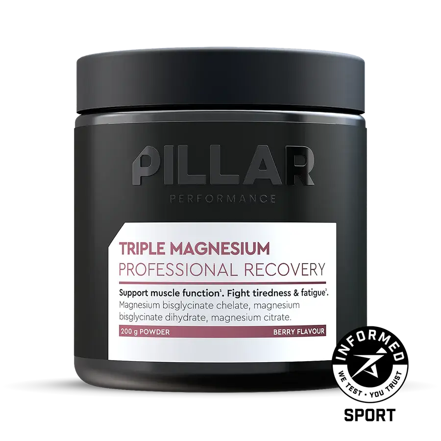 Pillar Triple Magnesium Poeder Bessen Pot 200g